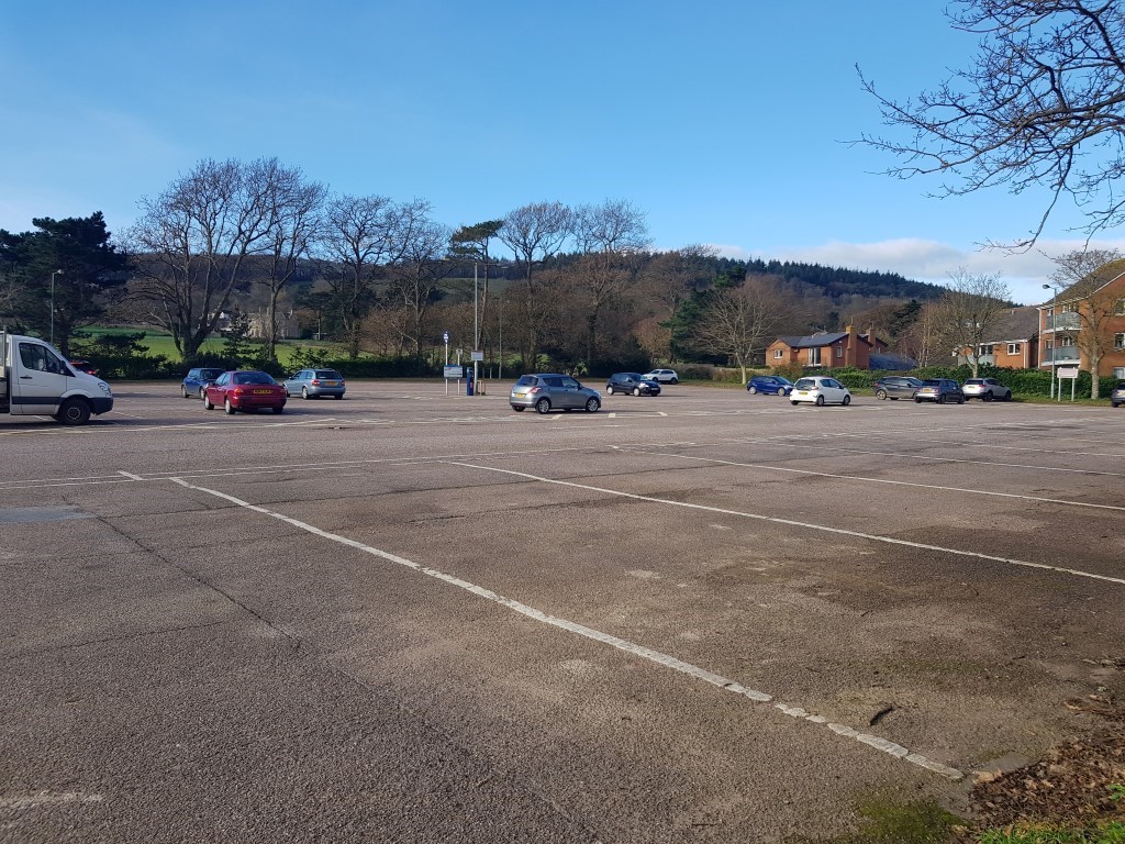 Manor Road Car Park Sidmouth 9