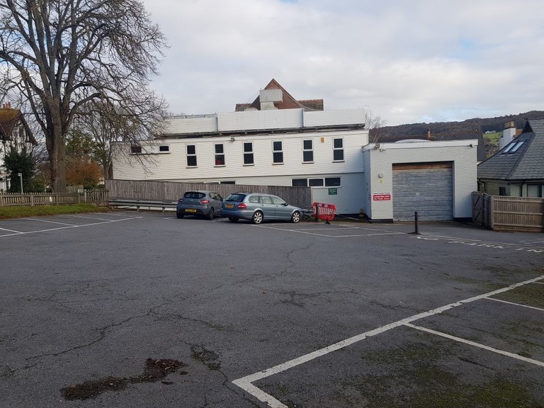 Sidmouth Car Park Manor Pavilion