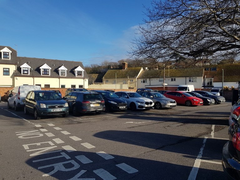 Sidmouth Car Park Roxburgh Car Park