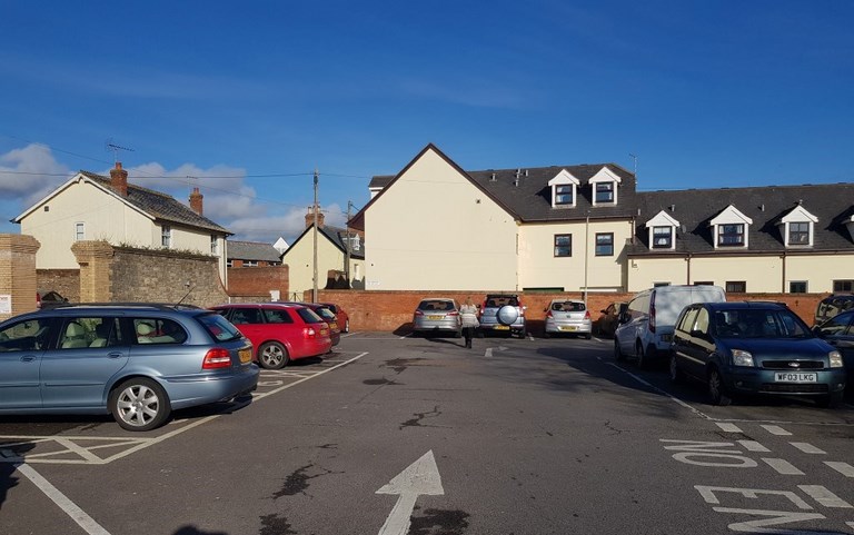 Roxburgh Car Park Sidmouth Devon