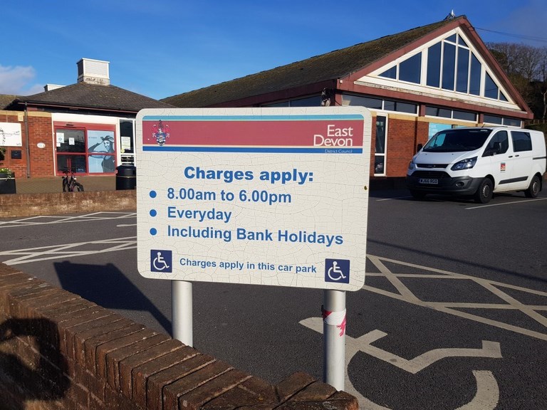 Ham East Car Park Charges Apply