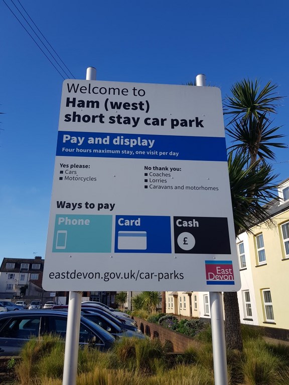 Sidmouth Car Park Ham West Car Park