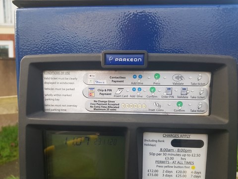 Manor Pavilion Car Park Sidmouth Prices