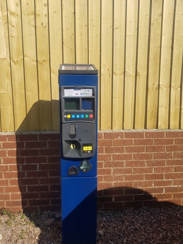 Blackmore Gardens payment machine